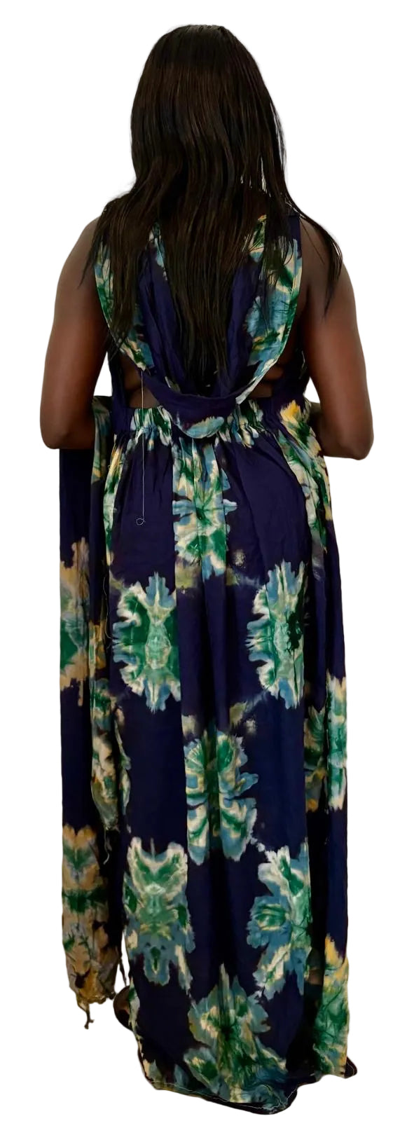 3-in-1 Floral Maxi Wrap Dress