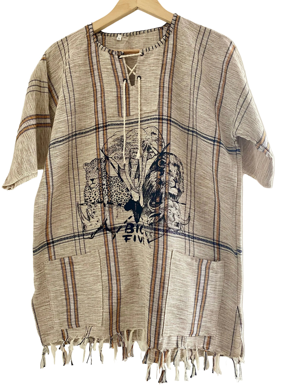 Handmade African Unisex Safari Shirt
