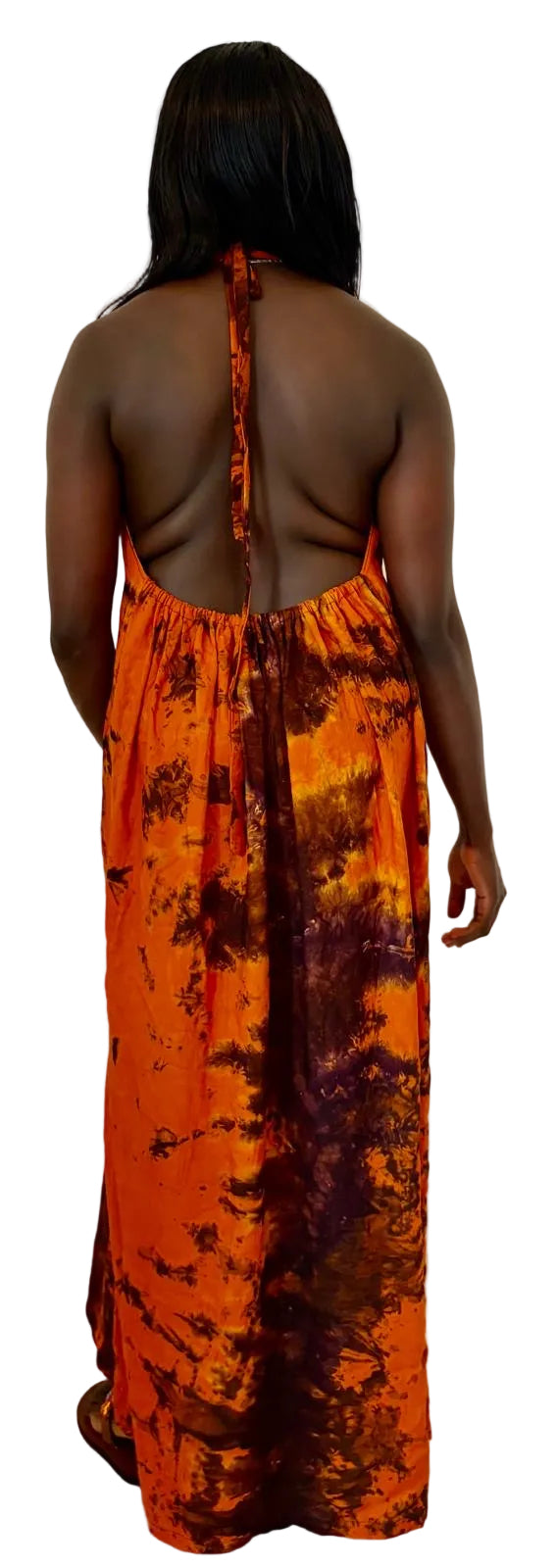 Amber Sunset Maxi Dress