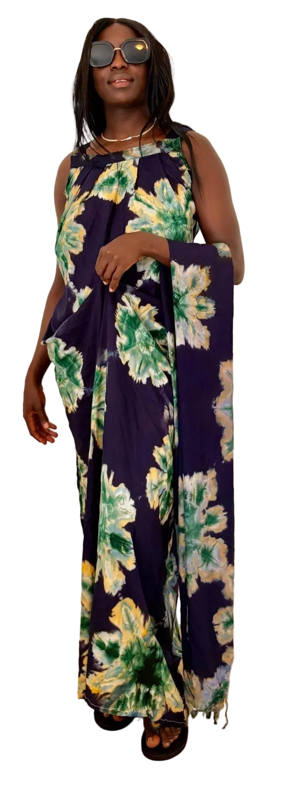3-in-1 Floral Maxi Wrap Dress