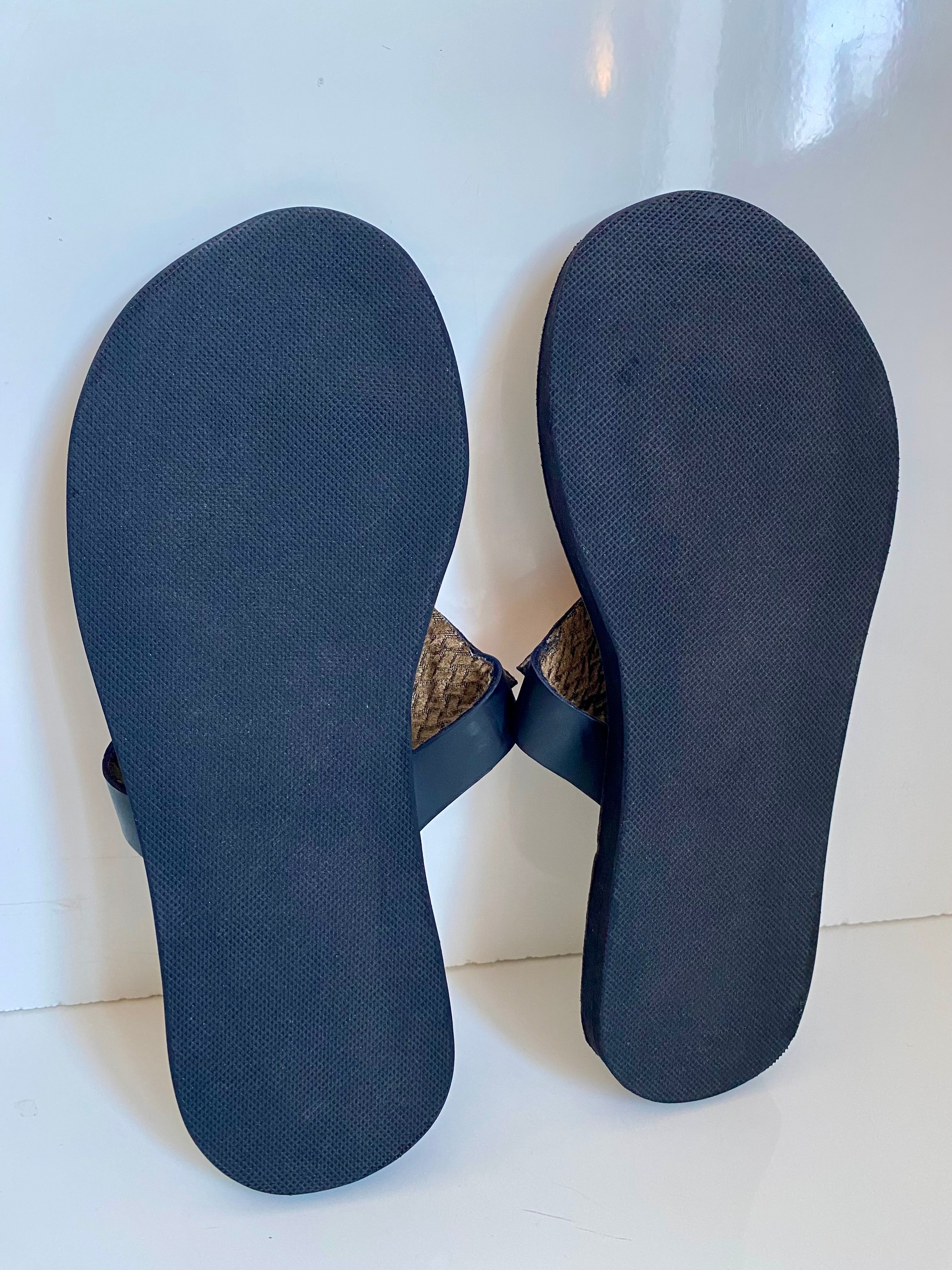 Handcrafted Kenyan Maasai Cowhide Leather Beaded Sandals