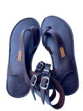 Women’s Handmade Leather Toe-Ring Sandals – Brown