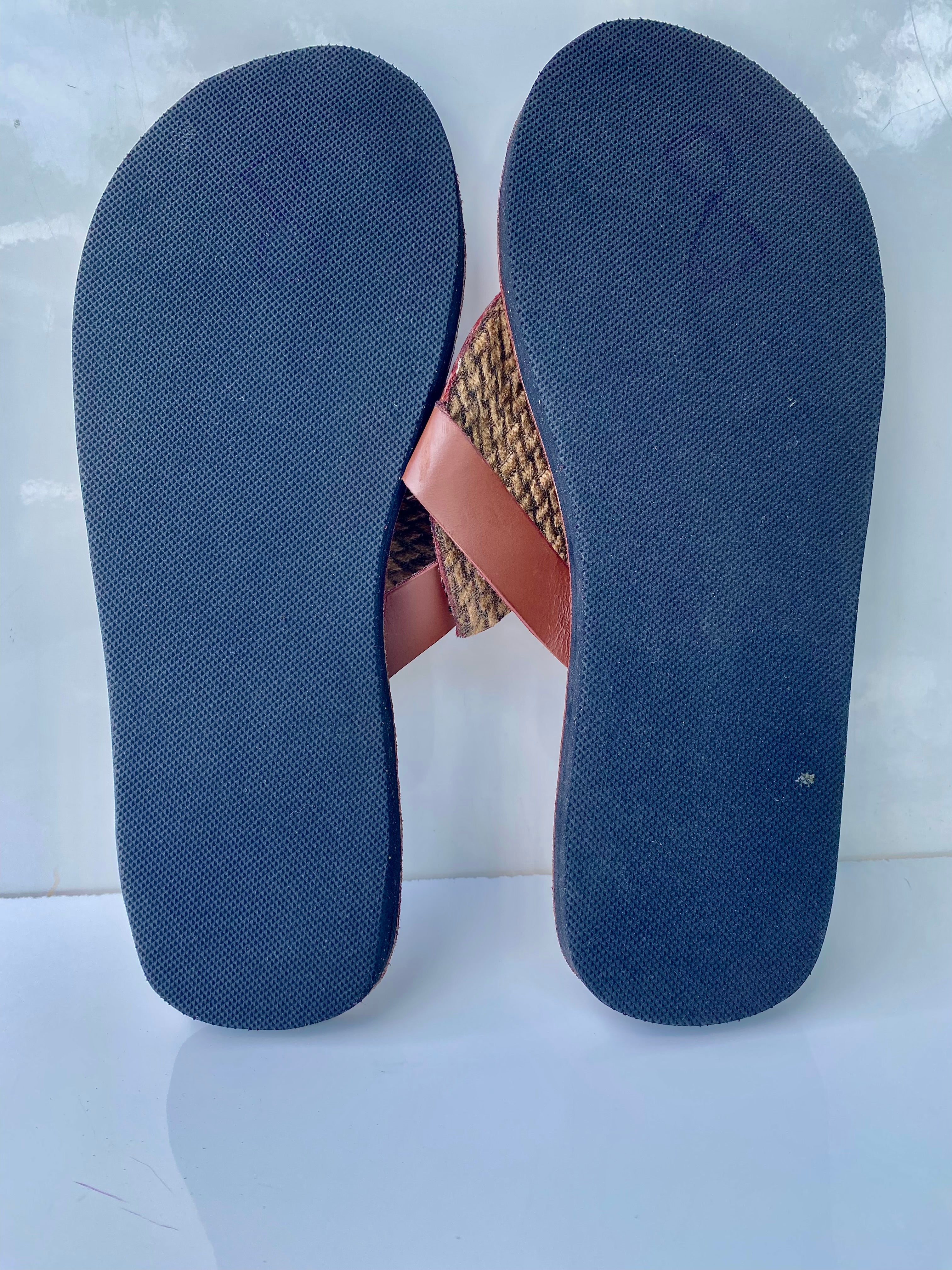 Handmade Maasai Beaded Sandals | Genuine Leather